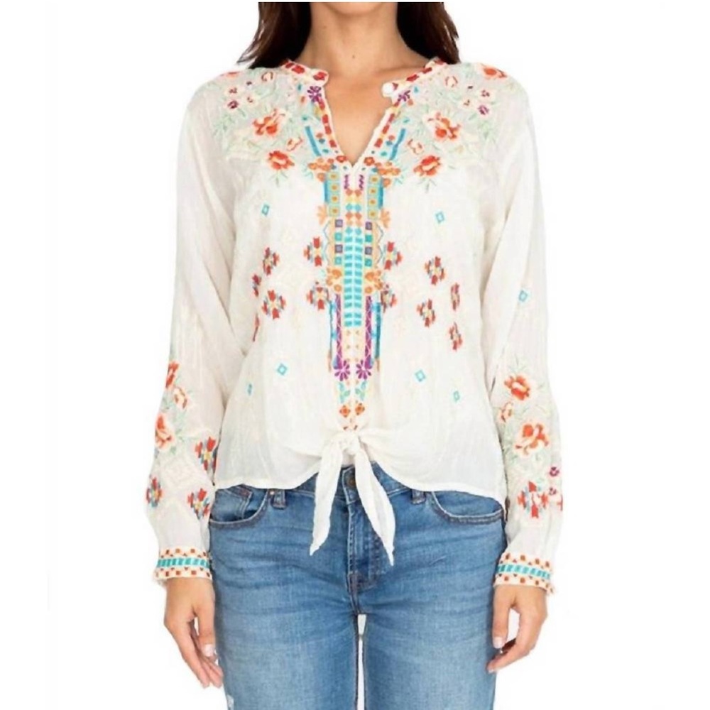 Johnny Was Donya Top XS